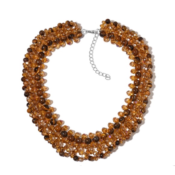 Jewelry - African Tigers Eye Smoky Quartz Choker Necklace Jewelry - African Tigers Eye Smoky Quartz Choker Necklace